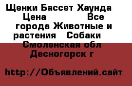 Щенки Бассет Хаунда  › Цена ­ 25 000 - Все города Животные и растения » Собаки   . Смоленская обл.,Десногорск г.